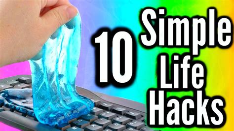 10 Simple Life Hacks Everyone Should Know Youtube