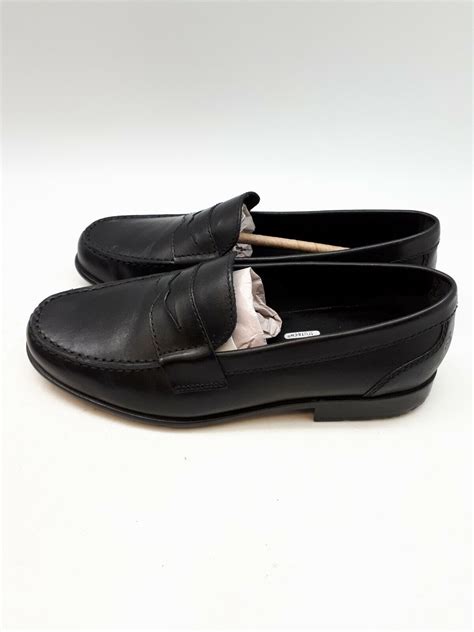 rockport men s classic penny loafer black size 9m … gem