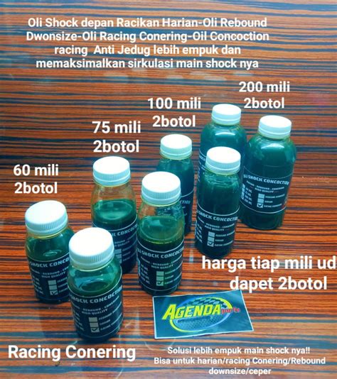 Oli Shock depan Racikan Rebound Racing-Oil Concoction rebound racing