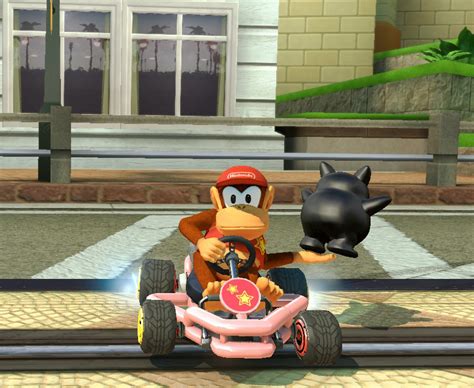 Diddy Kong With Tour Animations Mario Kart Deluxe Mods