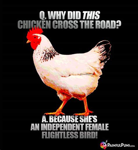 Y Did The Chicken Cross The Road Jokes Lana1970