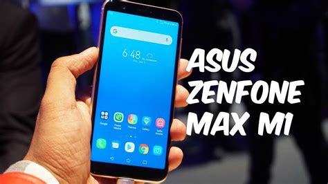 Asus Zenfone Max M Zb Kl Hands On Features Camera Youtube