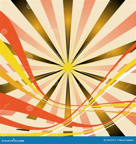 Abstract Sun Rays Stock Illustration Illustration Of Raster 10272771