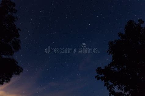 Space And The Sky Full Of Stars In Petrova Gora In Croatia Stock Photo