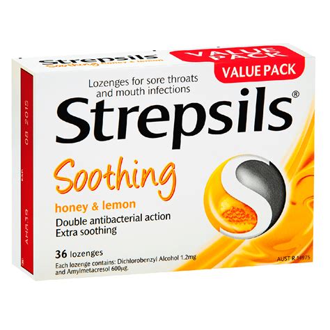 Strepsils Honey And Lemon Lozenges