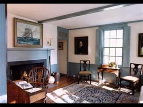 Country home decorating ideas for different decorating styles. DIY Colonial decorating ideas - YouTube