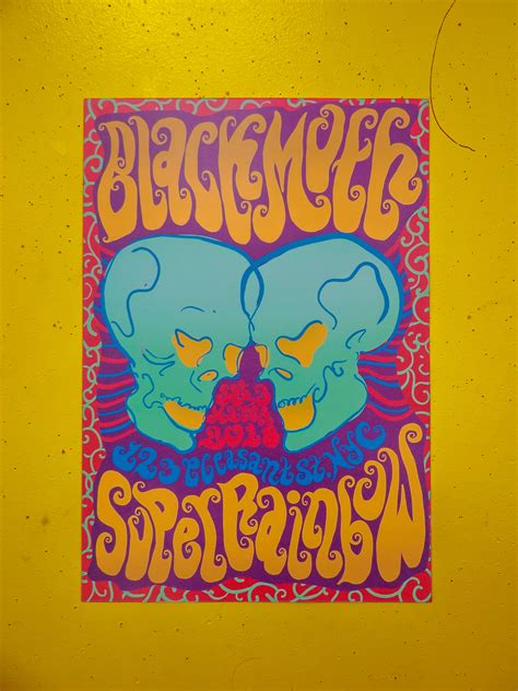 Contemporary Psychedelic Band Posters On Behance