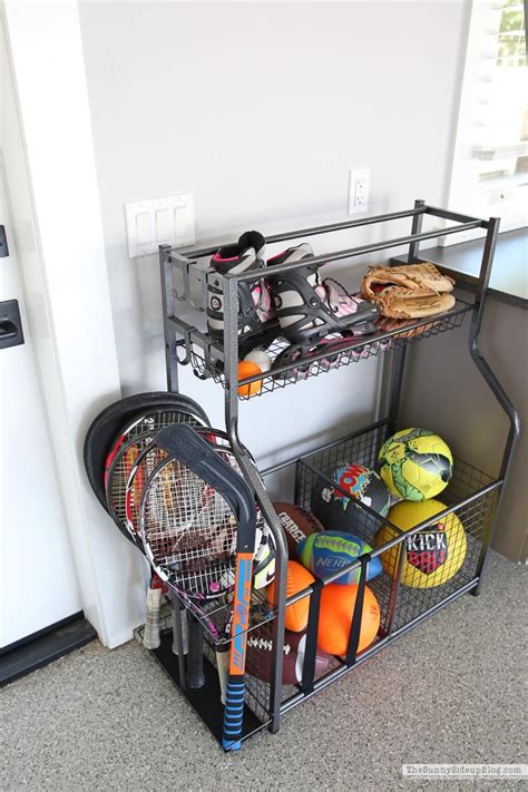 Organized Sports Equipment The Sunny Side Up Blog Garage Storage