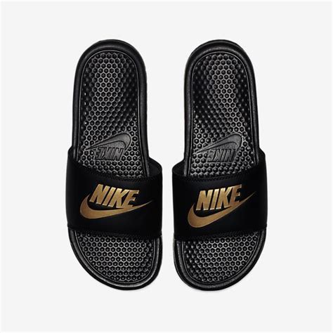 Mens Sandals And Slides In 2020 Gold Nike Slides Nike