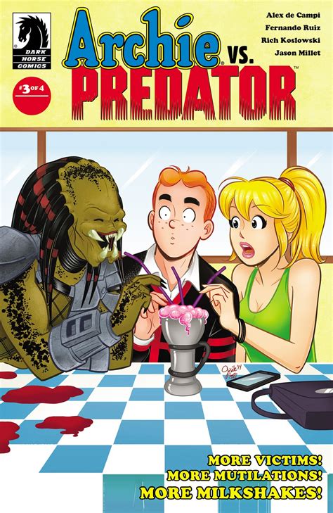 Archie Vs Predator Vol 1 3 Dark Horse Database Fandom