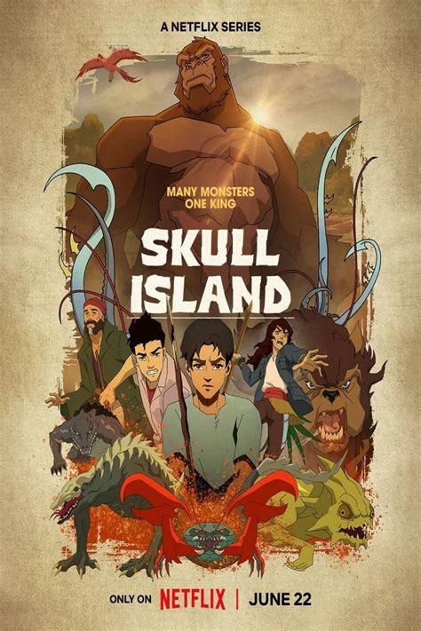The Release Of The Skull Island Anime Series On Netflix Is Scheduled