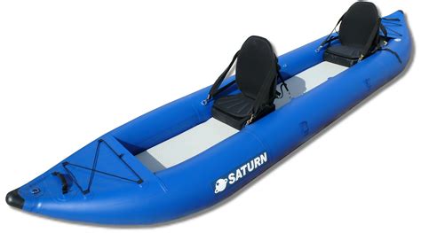 Self Bailing Pro Ocean Inflatable Kayak By Saturn