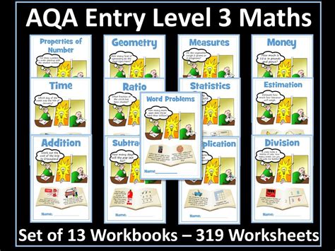 Aqa Entry Level 3 Maths Bundle Teaching Resources