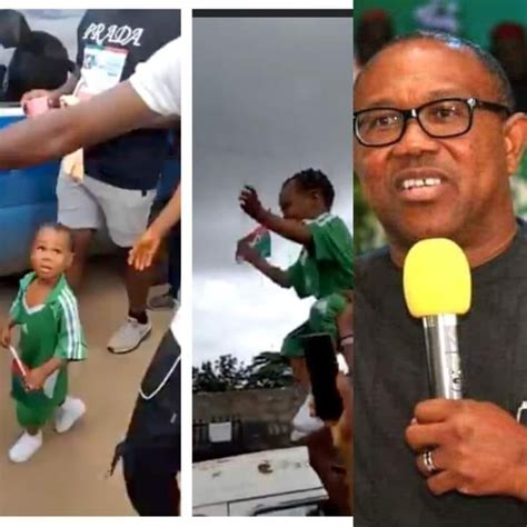 2023 Peter Obi Appoints Baby Who Joined Obidients Rally