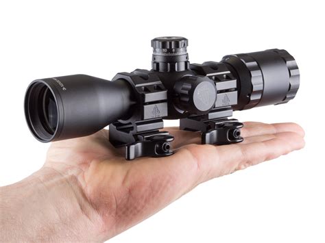 Utg 3 12x32 Ao Bug Buster Rifle Scope Mil Dot Reticle 13 Moa 1