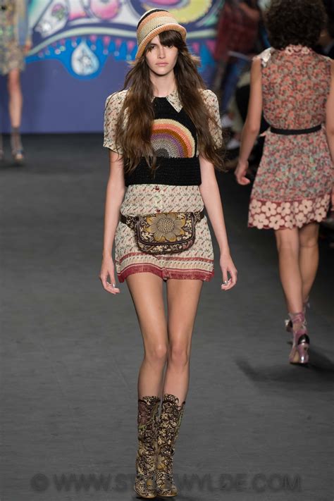new york anna sui spring 2015 — style wylde magazine international runway fashion designer