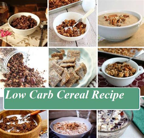 The Best Low Carb Cereal Health Maintain
