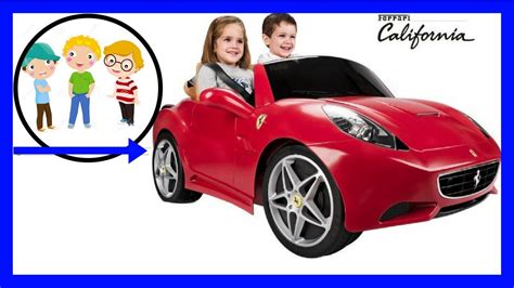 Detailed specs and features for the used 2010 ferrari california including dimensions, horsepower, engine, capacity, fuel economy, transmission, engine type, cylinders, drivetrain and more. Special Edition Ferrari California 12v, 2 Seats, Power Wheels, Ride On Toy Car - YouTube