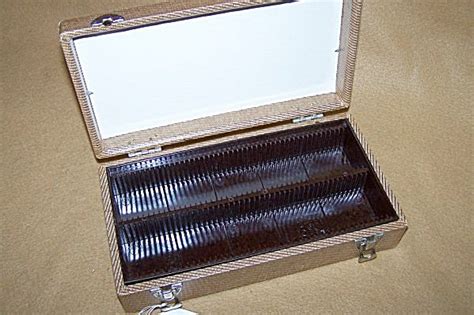 Vintage 100 Capacity 35mm Slide Storage Box 7313 Projector Parts And Accessories At Daryls
