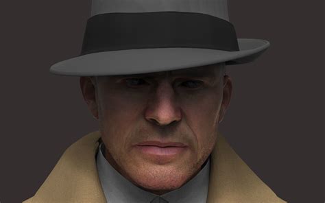 Noir Detective 3D model | CGTrader