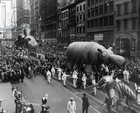 The Macy S Thanksgiving Day Parade New York City November 26 1931