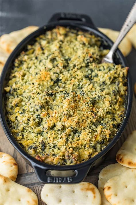 Baked Spinach Artichoke Dip Recipe How To Video