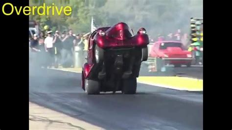 Insane Drag Racing Wheelies Compilation By Clasic Cars