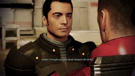 Mass Effect 2 Male Shepard X Kaidan Reopening Old