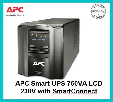 Smt750ic Apc Smart Ups 750va Lcd 230v With Smartconnect Lazada