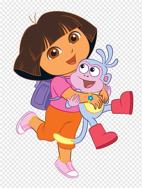 Dora The Explorer And Boots Boot Cartoon Dora Game Child Hand Png