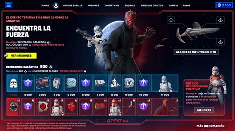 Star Wars Vuelve A Fortnite Con El Evento Encuentra La Fuerza Nuevas