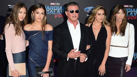 sylvester stallone celebrates daughter sistine s high school graduation see the sweet pic