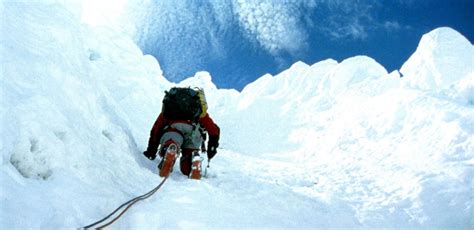 Simpson and his climbing partner simon yates made it to the top but, on the descent, simpson fell from an ice cliff. Review: Touching the Void - Slant Magazine