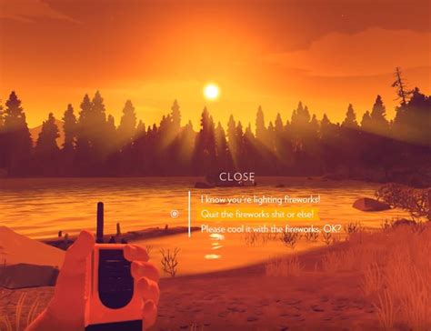 Firewatch Gameplay Mystery Games Best Mysteries Mystery