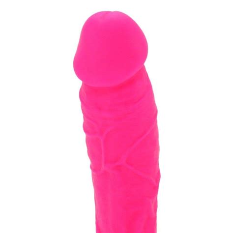 Colours Pleasures Inch Dildo Pink Groove