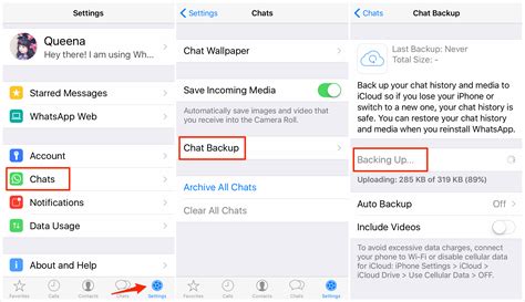 Backup Whatsapp Iphone Homecare