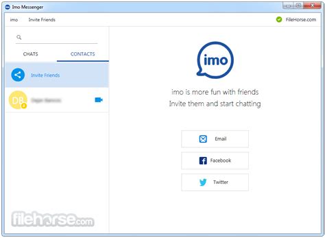 The page will get migrated to the version page where the user needs to select the correct software version to download the application opt for their pc. Imo Messenger for Windows PC 10/8/7/XP - Imo for Windows