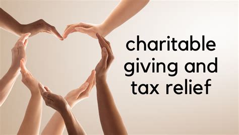 Are You Getting Tax Relief On Charitable Donations Countplus