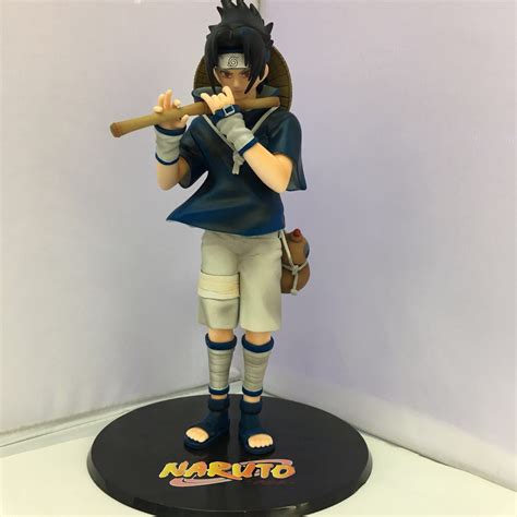 New 1pcs 26cm Japanese Anime Figure Naruto Uchiha Sasuke Action Figure