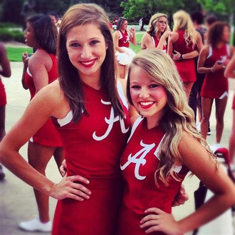 Nfl And College Cheerleaders Photos Alabama Cheerleaders Have Much To
