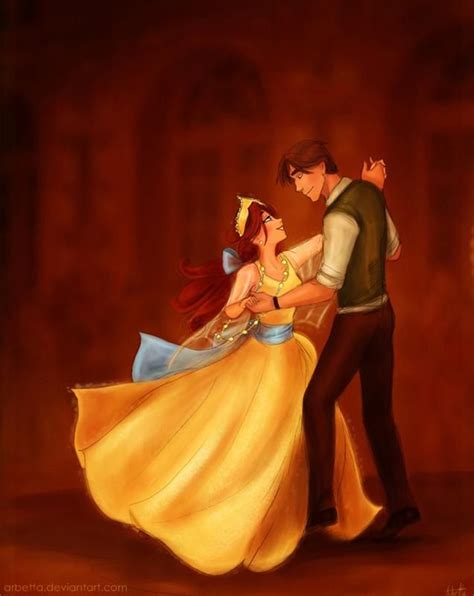 Commission Anastasia And Dimitri By Arbetta On Deviantart Dimitri Anastasia Disney Anastasia