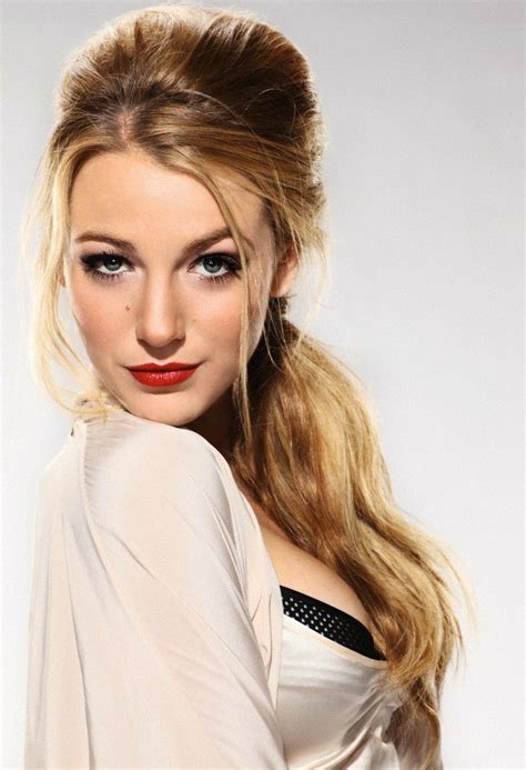 Perfect Red Lip Blake Lively