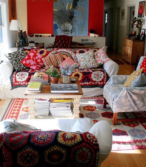 Rugs And Kilims Are The Master Elements Of Bohemian Style Decoration