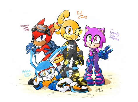 My Forces Squad By Finikart Hedgehog Art Sonic Sonic Art