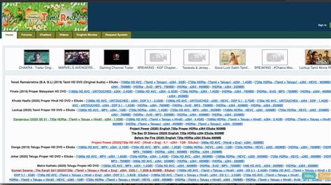 Tamilrockers Latest Proxy