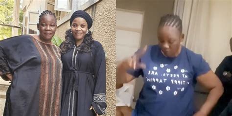 Watch The Moment Bereaved Mother Ada Ameh Stopped Crying To Dance To