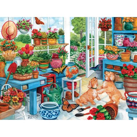 Greenhouse Fun 300 Large Piece Jigsaw Puzzle Bits And Pieces Uk