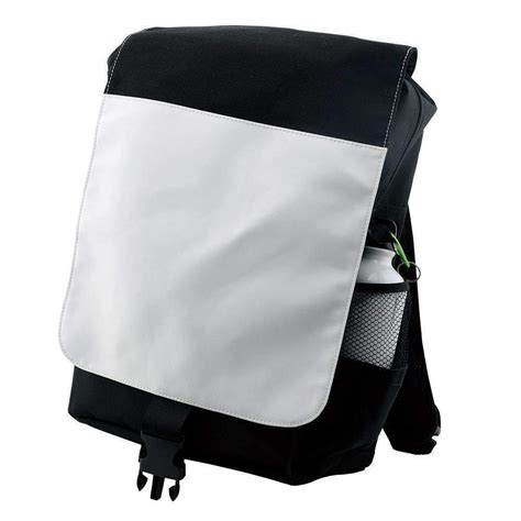 Black Adult Sublimation Backpack