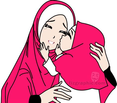 Inilah 31 Animasi Muslimah Ibu