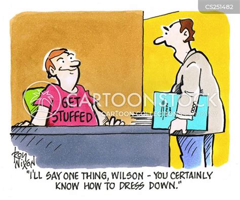Dress Down Cartoons And Comics Funny Pictures From Cartoonstock